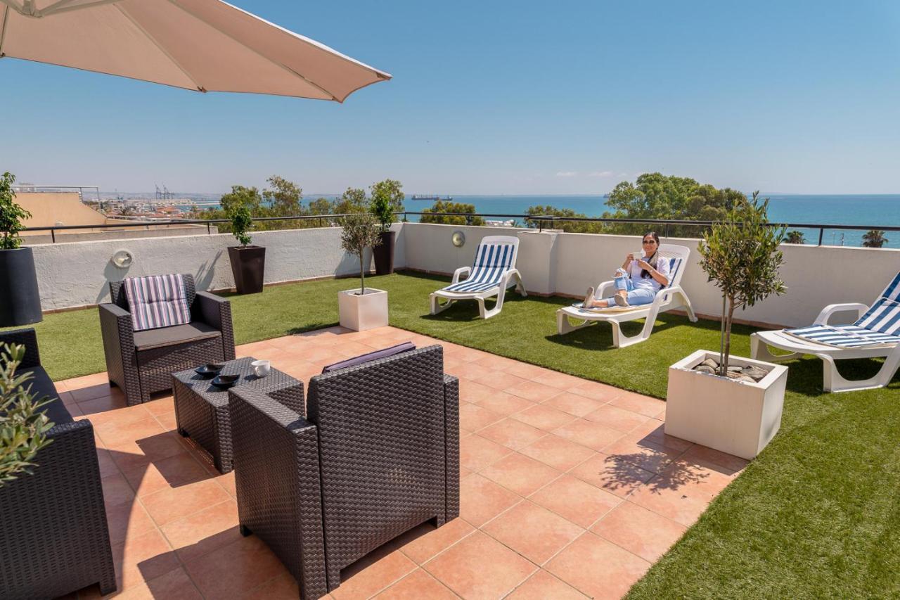 Makenzy Seaview Penthouse Apartman Lárnaka Kültér fotó