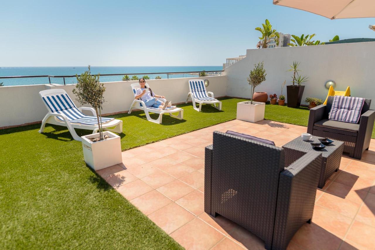 Makenzy Seaview Penthouse Apartman Lárnaka Kültér fotó